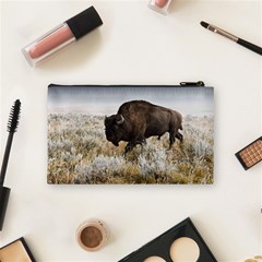 Buffalo Cosmetic Bag (Small) from ArtsNow.com Back