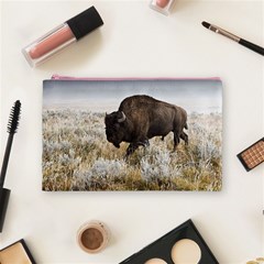 Buffalo Cosmetic Bag (Medium) from ArtsNow.com Front