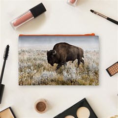 Buffalo Cosmetic Bag (Medium) from ArtsNow.com Back