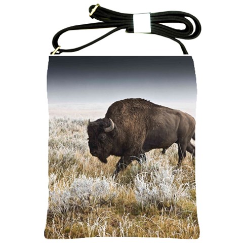 Buffalo Shoulder Sling Bag from ArtsNow.com Front