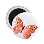 Red Butterfly 2.25  Magnet