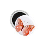 Red Butterfly 1.75  Magnet