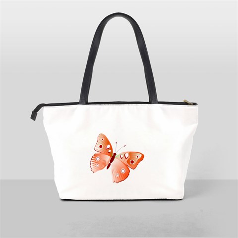 Red Butterfly Classic Shoulder Handbag from ArtsNow.com Back