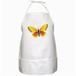 Yellow and Purple Butterfly BBQ Apron