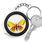 Yellow and Purple Butterfly Measuring Tape