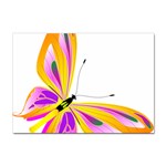 Orange and Purple Butterfly Sticker A4 (10 pack)