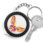 Orange and Purple Butterfly Measuring Tape