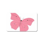 Pink Butterfly Magnet (Name Card)