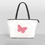 Pink Butterfly Classic Shoulder Handbag