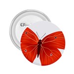 Red Butterfly 2.25  Button