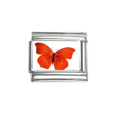 Red Butterfly Italian Charm (9mm) from ArtsNow.com Front