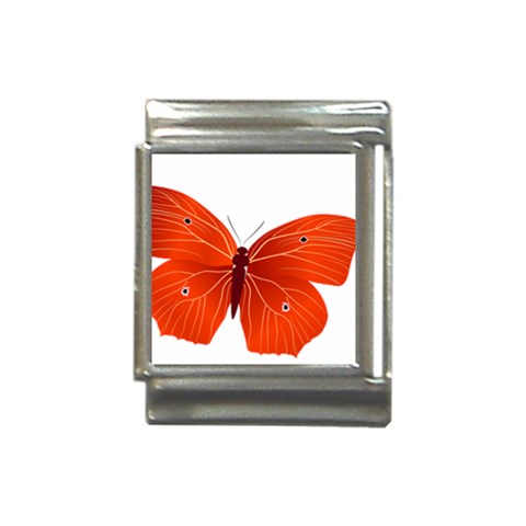 Red Butterfly Italian Charm (13mm) from ArtsNow.com Front