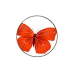 Red Butterfly Hat Clip Ball Marker