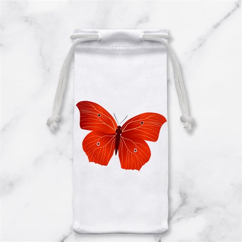 Red Butterfly Jewelry Bag from ArtsNow.com Front