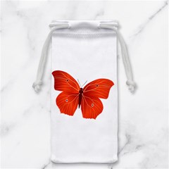 Red Butterfly Jewelry Bag from ArtsNow.com Back