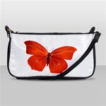 Red Butterfly Shoulder Clutch Bag