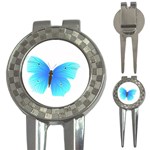 Blue Butterfly 3-in-1 Golf Divot