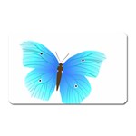 Blue Butterfly Magnet (Rectangular)