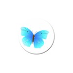 Blue Butterfly Golf Ball Marker