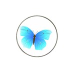 Blue Butterfly Hat Clip Ball Marker