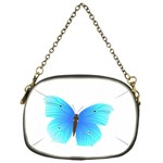 Blue Butterfly Chain Purse (One Side)