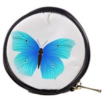 Blue Butterfly Mini Makeup Bag