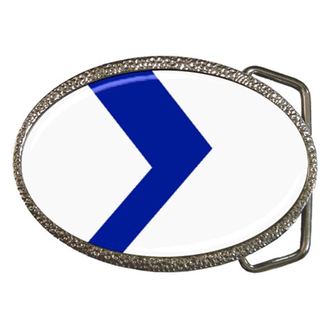 sigma GreekLetter Belt Buckle from ArtsNow.com Front