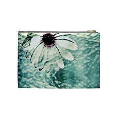 Grunge Daisy Cosmetic Bag (Medium) from ArtsNow.com Back