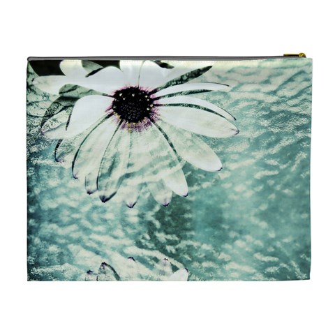 Grunge Daisy Cosmetic Bag (XL) from ArtsNow.com Back