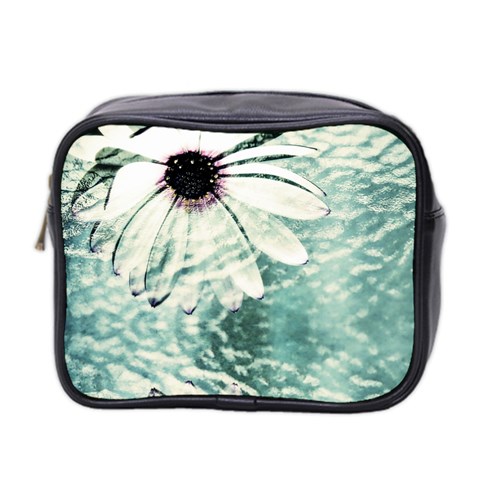 Grunge Daisy Mini Toiletries Bag (Two Sides) from ArtsNow.com Front