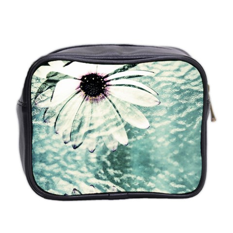 Grunge Daisy Mini Toiletries Bag (Two Sides) from ArtsNow.com Back