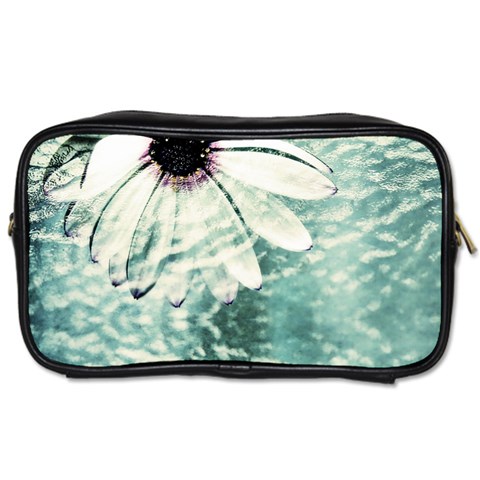 Grunge Daisy Toiletries Bag (Two Sides) from ArtsNow.com Front