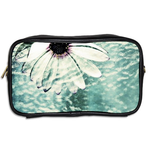 Grunge Daisy Toiletries Bag (Two Sides) from ArtsNow.com Back