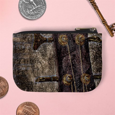 Grunge Guitar Tune Mini Coin Purse from ArtsNow.com Back