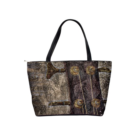 Grunge Guitar Tune Classic Shoulder Handbag from ArtsNow.com Back