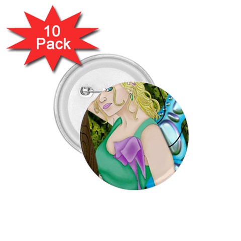 Forgotten Summer 1.75  Button (10 pack)  from ArtsNow.com Front