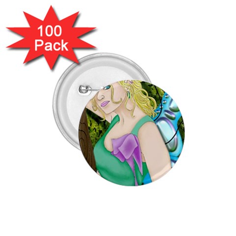 Forgotten Summer 1.75  Button (100 pack)  from ArtsNow.com Front