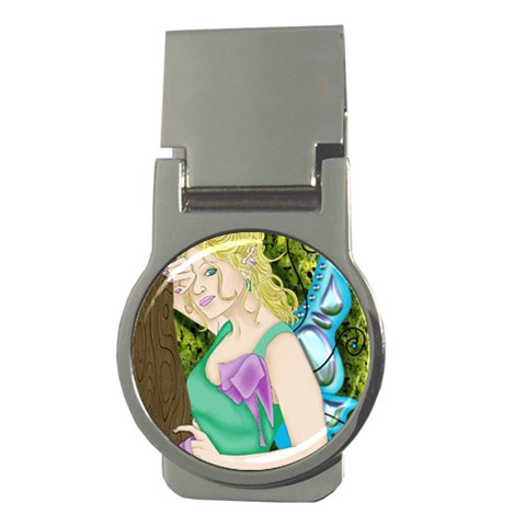 Forgotten Summer Money Clip (Round) from ArtsNow.com Front