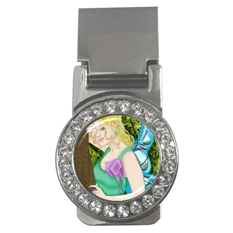 Forgotten Summer Money Clip (CZ) from ArtsNow.com Front