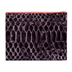 Snake Skin 3 Cosmetic Bag (XL) from ArtsNow.com Back