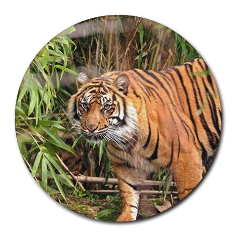 Tiger 1 Round Mousepad from ArtsNow.com Front