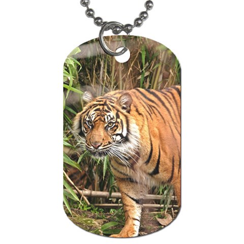 Tiger 1 Dog Tag (One Side) from ArtsNow.com Front