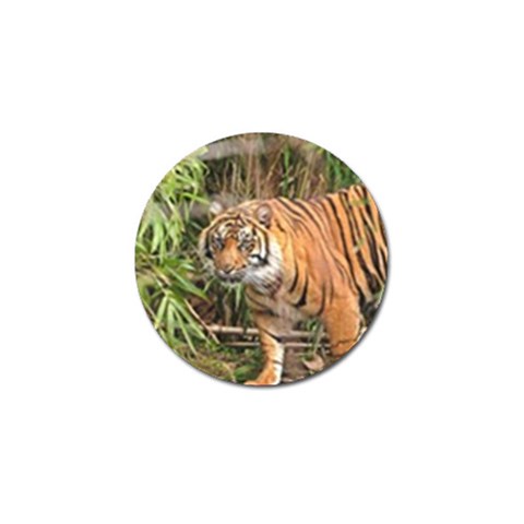 Tiger 1 Golf Ball Marker from ArtsNow.com Front