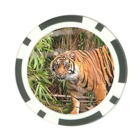 Tiger 1 Poker Chip Card Guard from ArtsNow.com Front