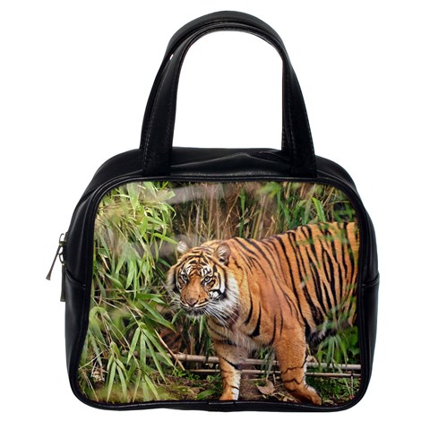 Tiger 1 Classic Handbag (One Side) from ArtsNow.com Front