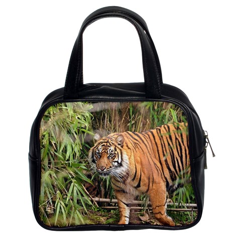 Tiger 1 Classic Handbag (Two Sides) from ArtsNow.com Front