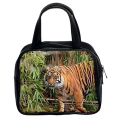 Tiger 1 Classic Handbag (Two Sides) from ArtsNow.com Front