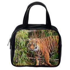 Tiger 1 Classic Handbag (Two Sides) from ArtsNow.com Back