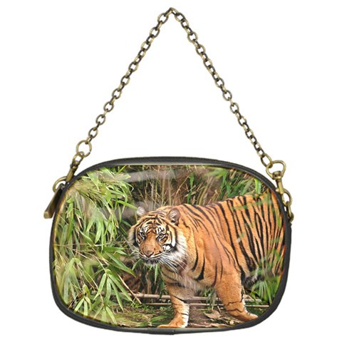 Tiger 1 Chain Purse (One Side) from ArtsNow.com Front