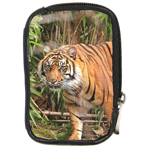 Tiger 1 Compact Camera Leather Case from ArtsNow.com Front